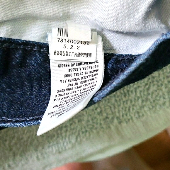 American Eagle Dark Wash Slim & Straight Jeans 34 - Picture 16 of 16